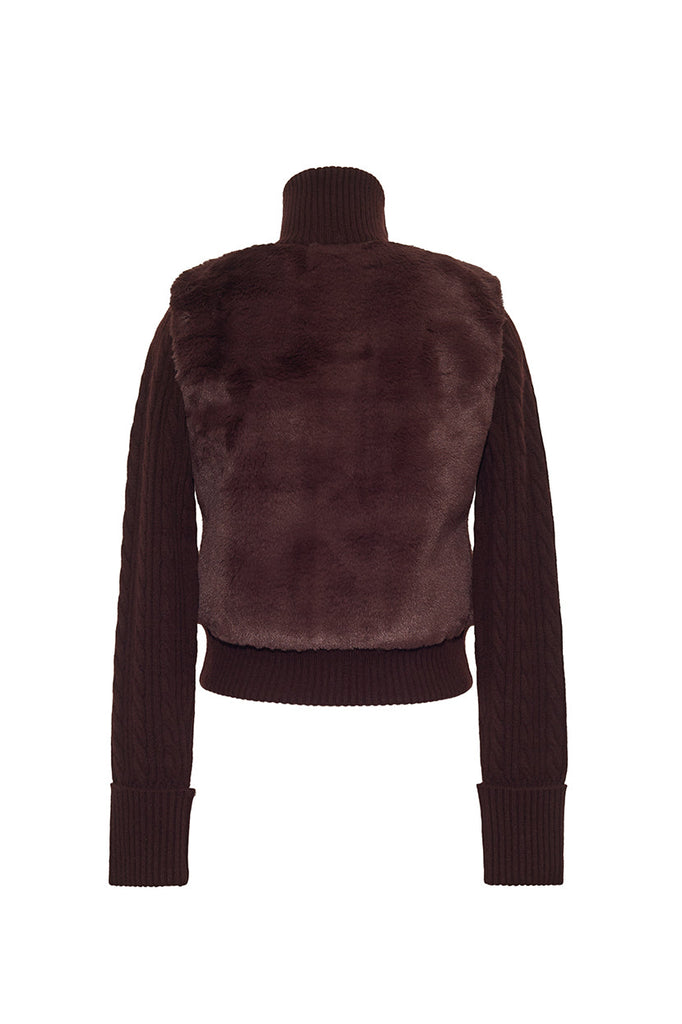 Logan Jacket in Brown