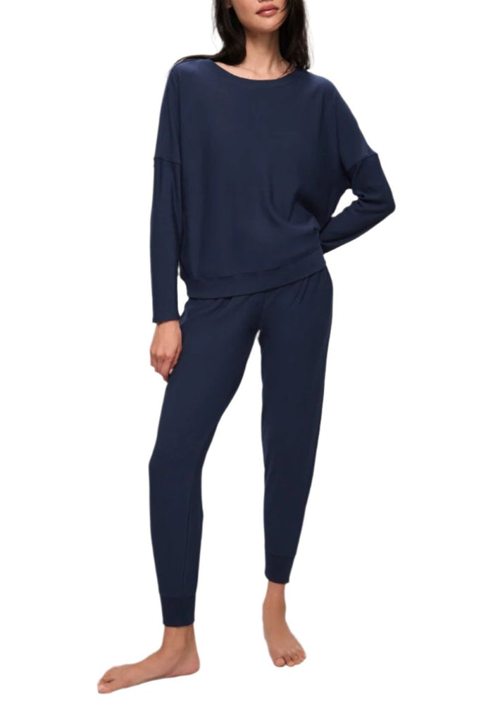 Softest Sweats Pullover In Navy