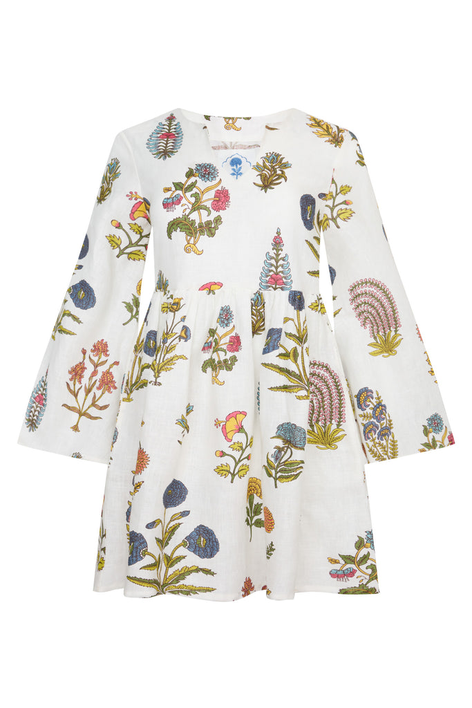 Lugano Mini Dress in Botanical