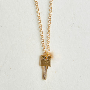 MAMA Compass Key Necklace