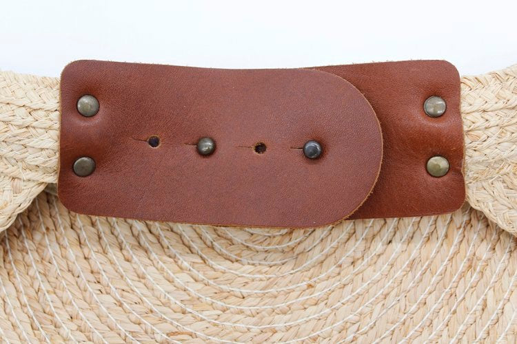 Marquee Visor Hat in Natural