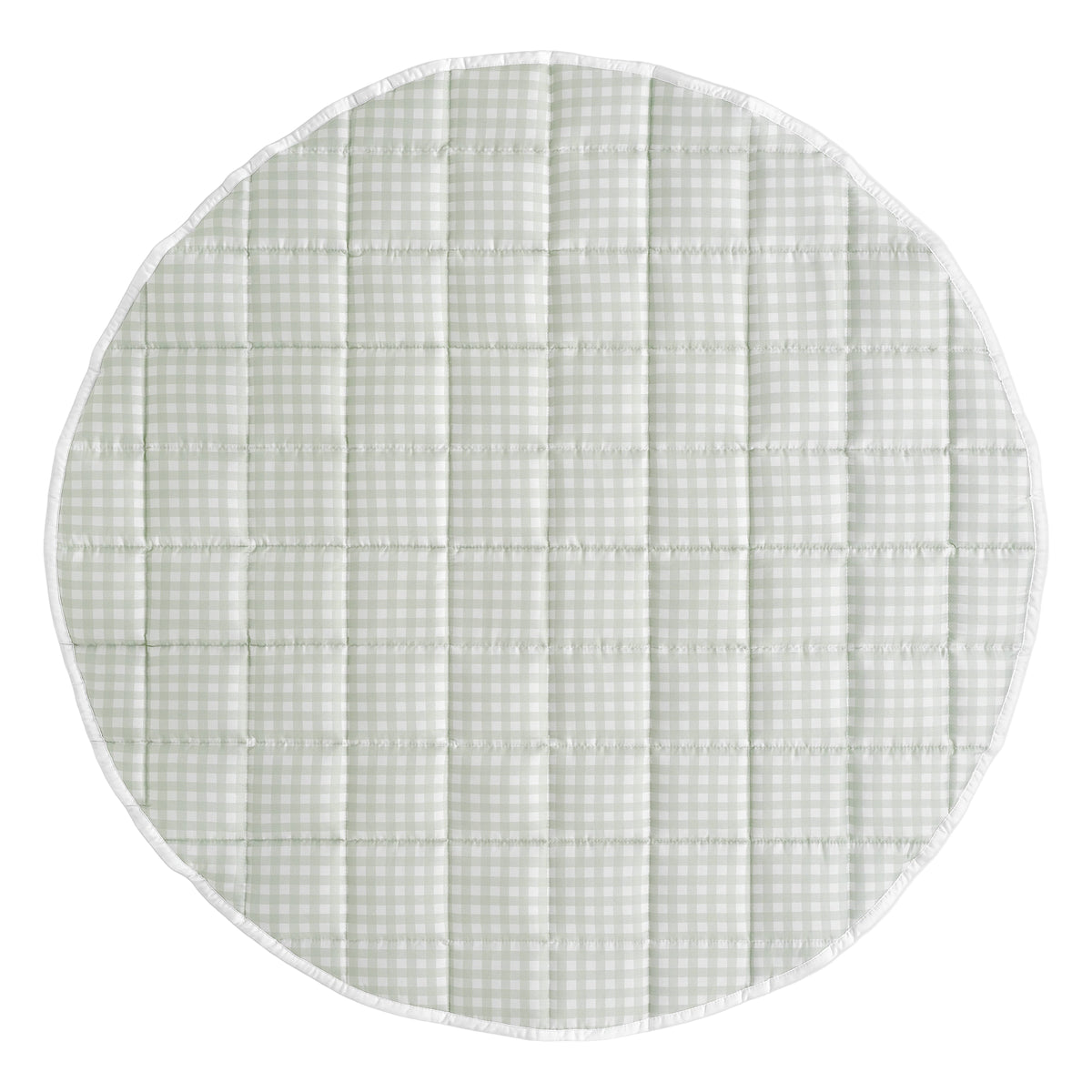 Picnic Gingham Play Mat in Green