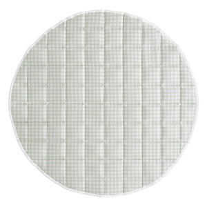 Picnic Gingham Play Mat in Green