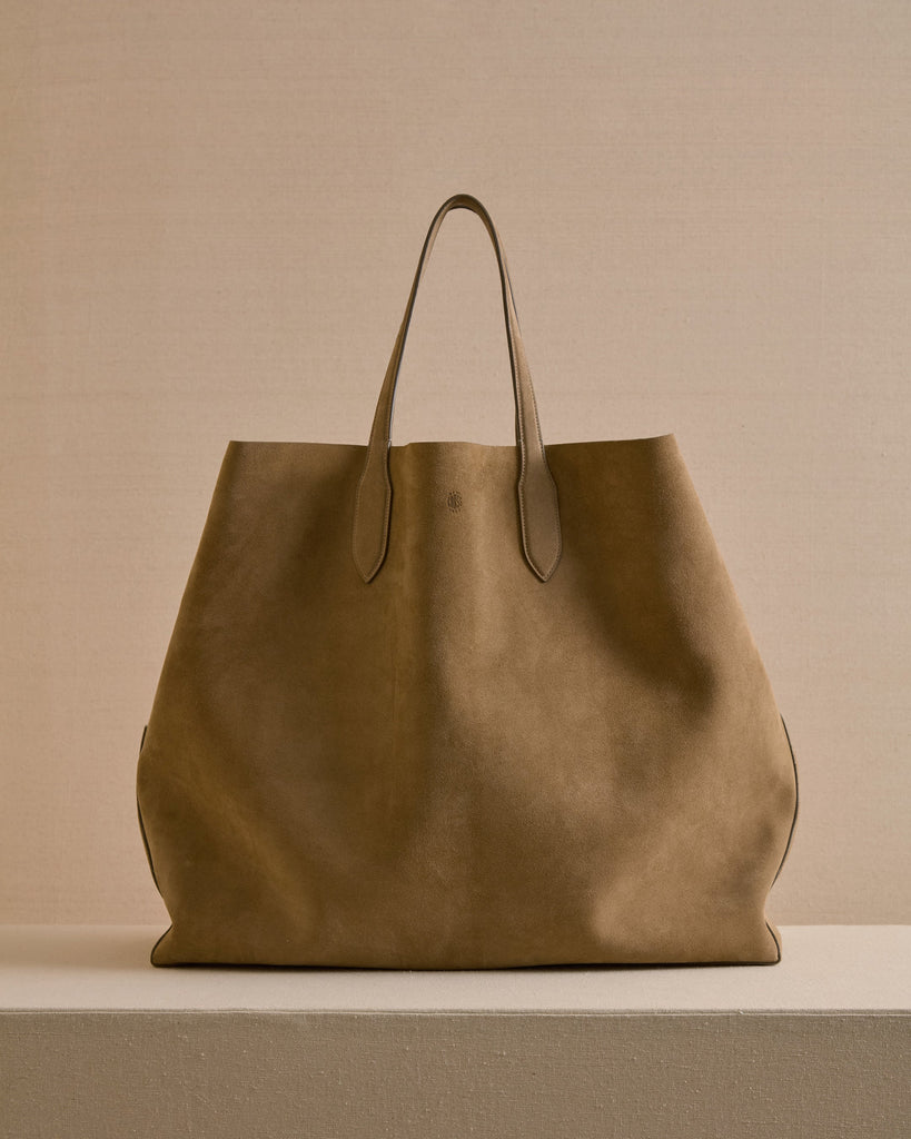 Eleanor 55 in Suede Mushroom