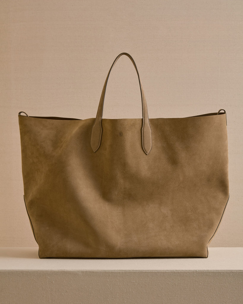 Eleanor 55 in Suede Mushroom