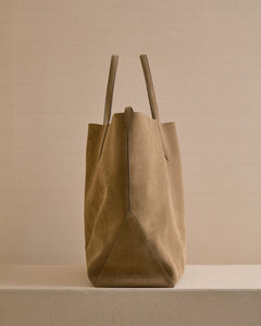 Eleanor 55 in Suede Mushroom