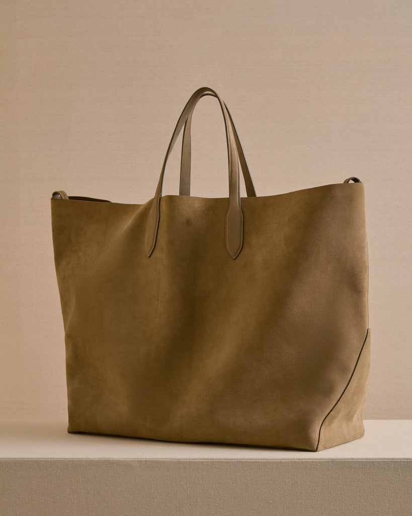 Eleanor 55 in Suede Mushroom