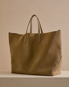 Eleanor 55 in Suede Mushroom