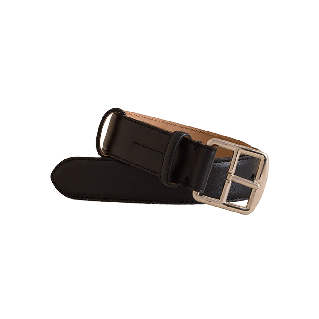 Belt 45 in Vacchetta Black