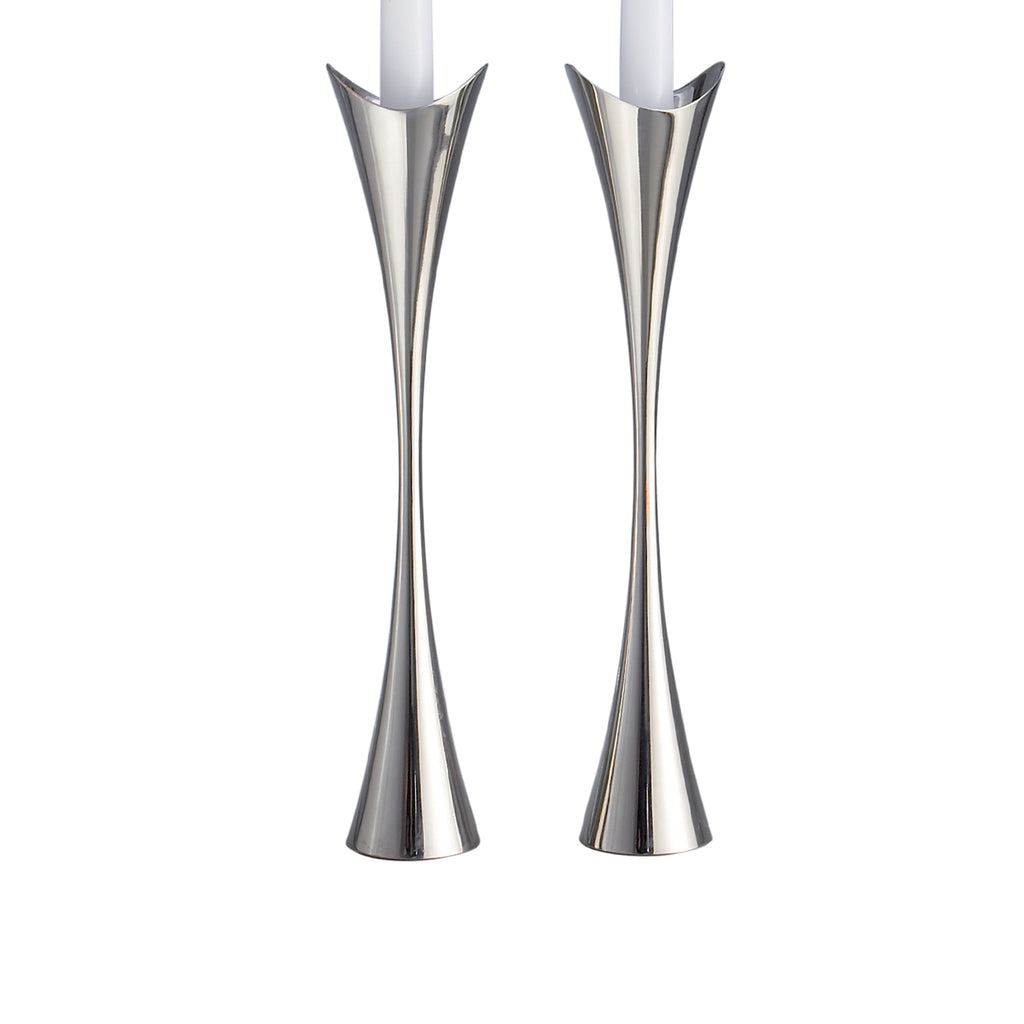 11" Curve Candlesticks