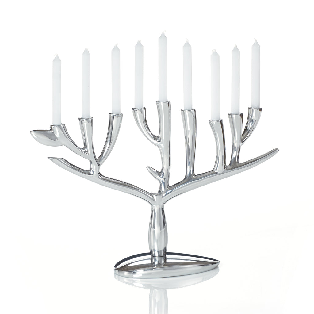 Judaica Tree of Life Menorah