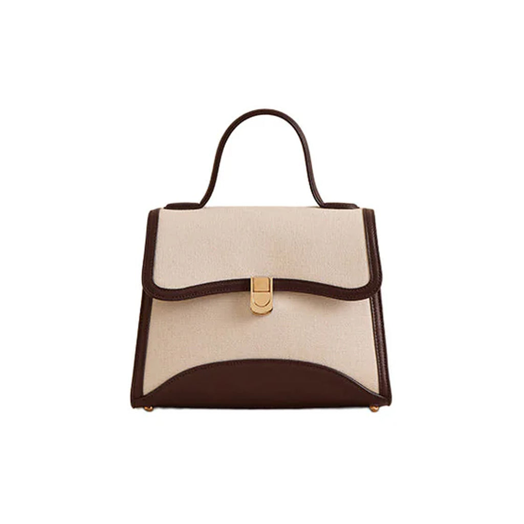 Madeline 21 in Canvas Natural & Supple Soft Chocolate