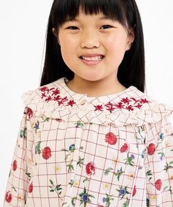 Maggie Blouse in Pomegranate Parade