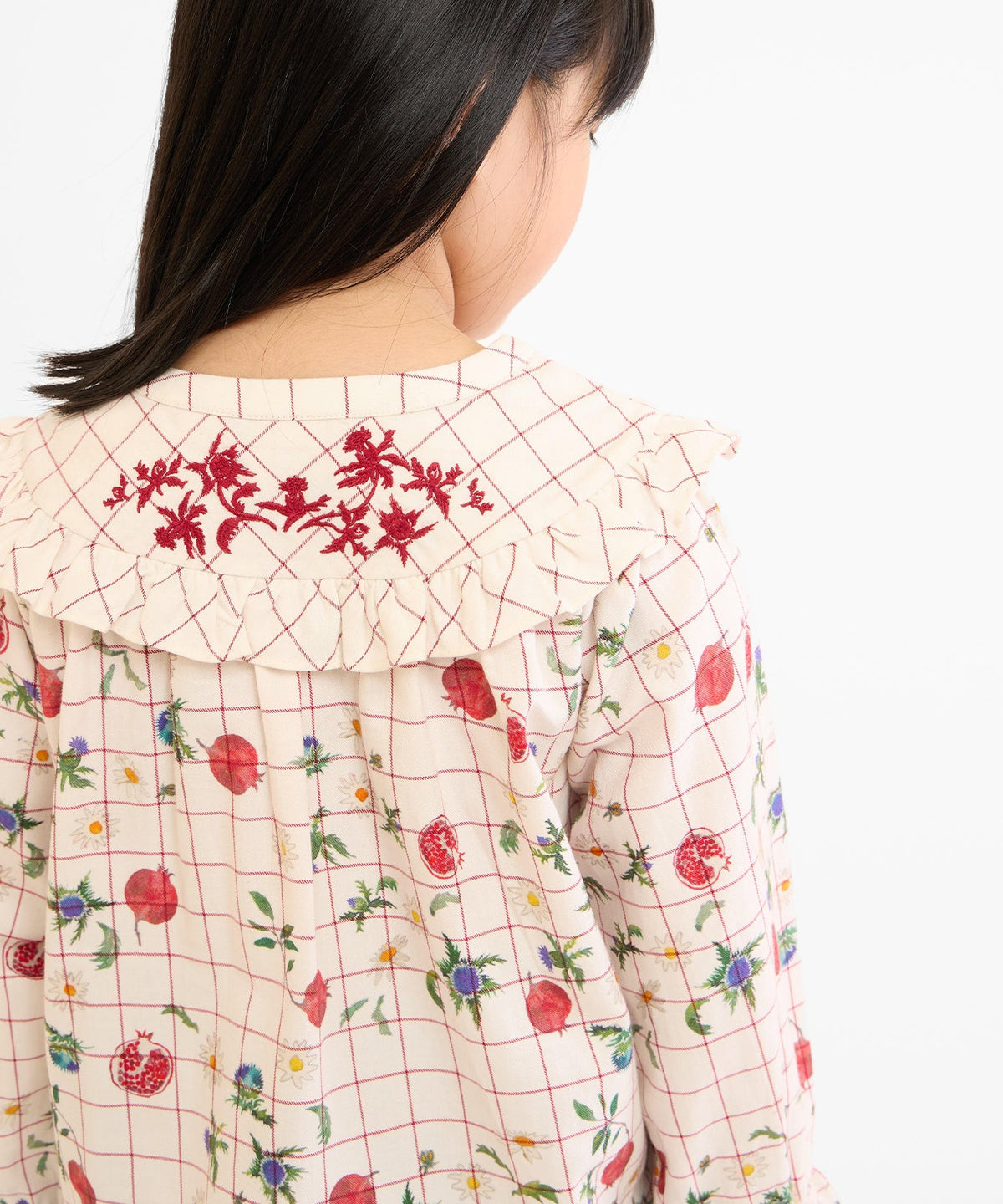 Maggie Blouse in Pomegranate Parade
