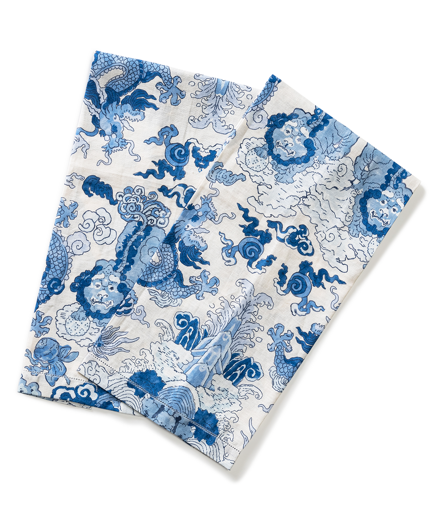 Matouk Schumacher Magic Mountain Guest Towels, Set of 2
