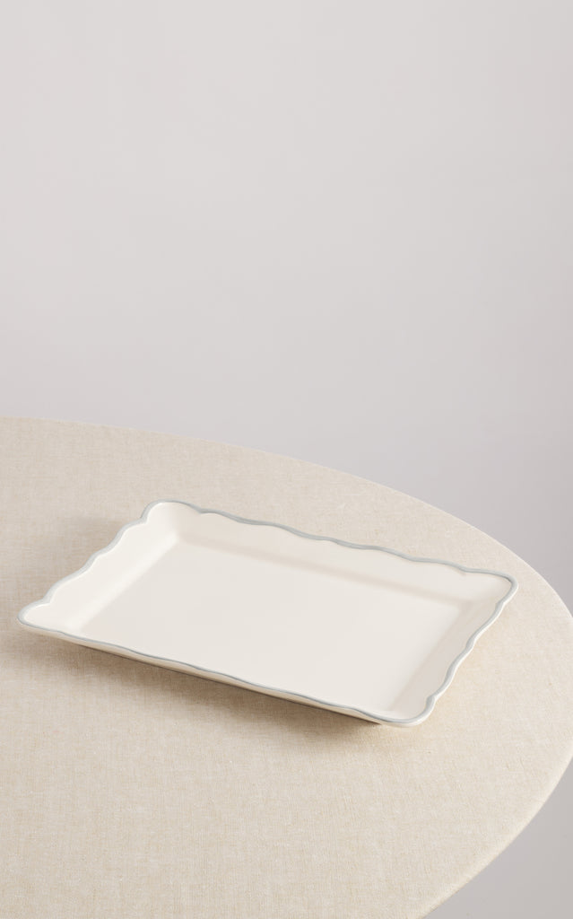 Sylvia Rectangular Platter 15.4" x 11"