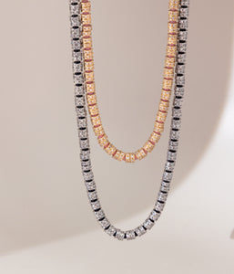Manon Slider Necklace in Jet