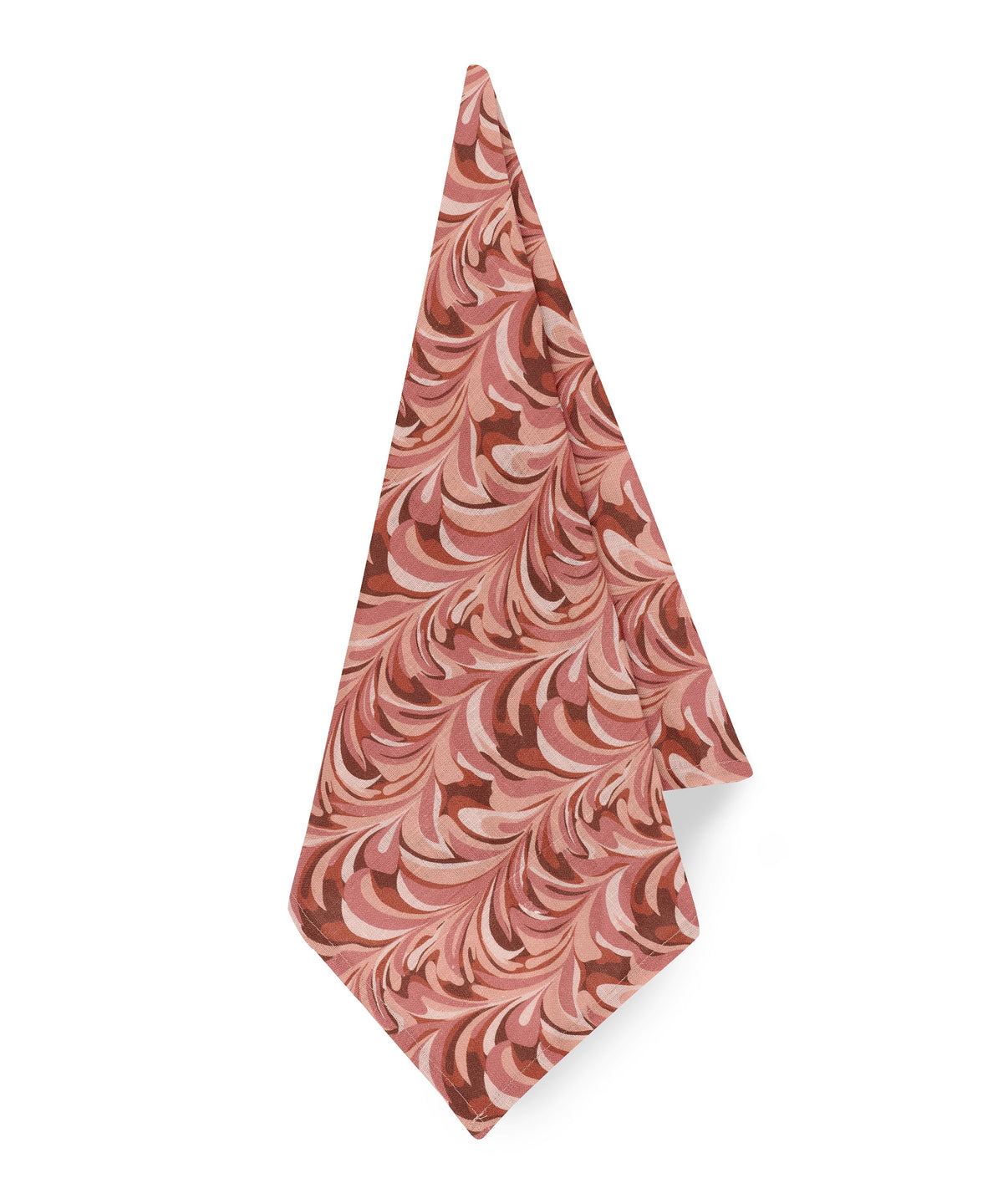 Marble Linen Napkin in Pink