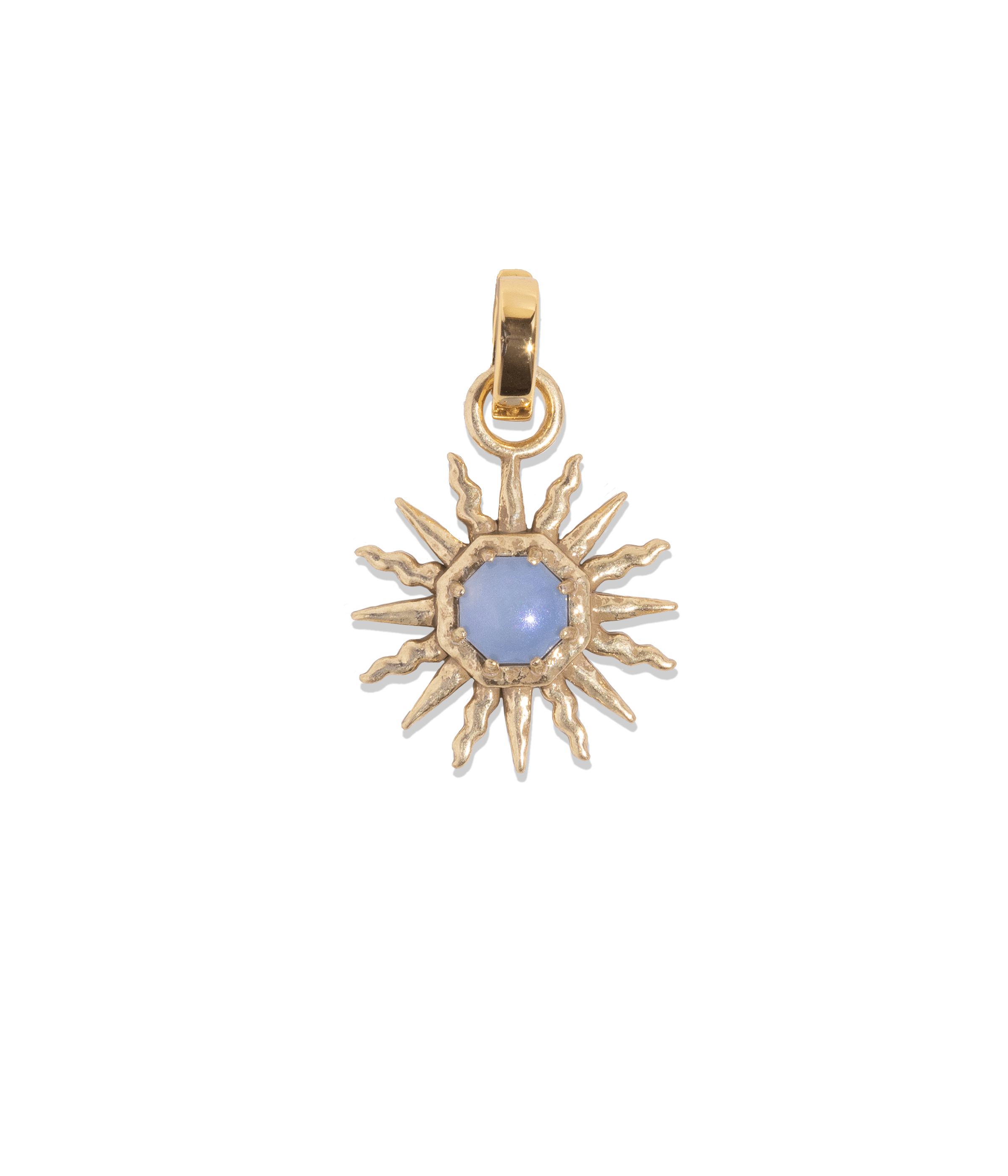 Fira Sun Pendant in Gold