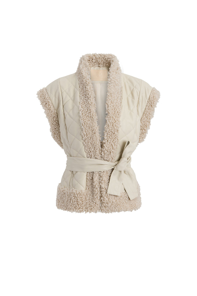 Beatrice Vest in Polar