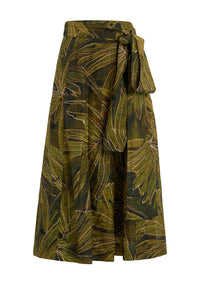 Estine Wrap Skirt in Canopy