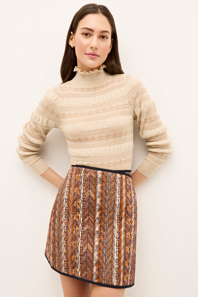 Addison Top in Buff