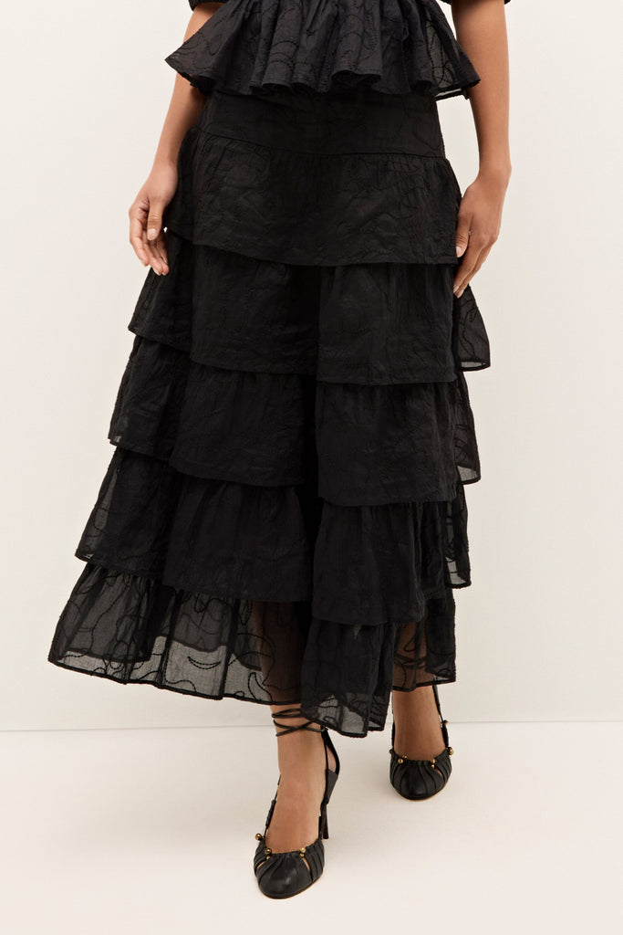 Christie Skirt in Tourmaline