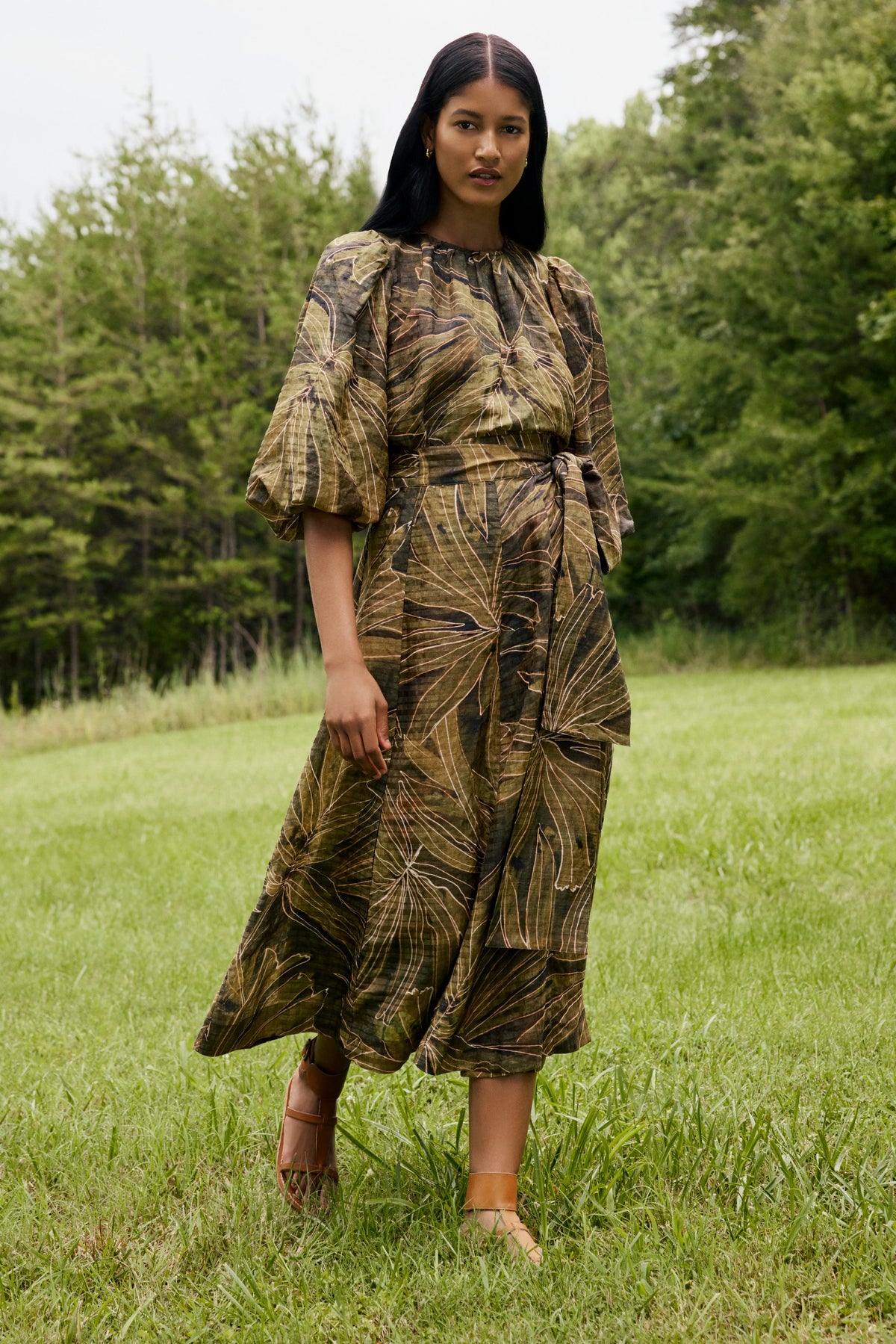 Estine Wrap Skirt in Canopy