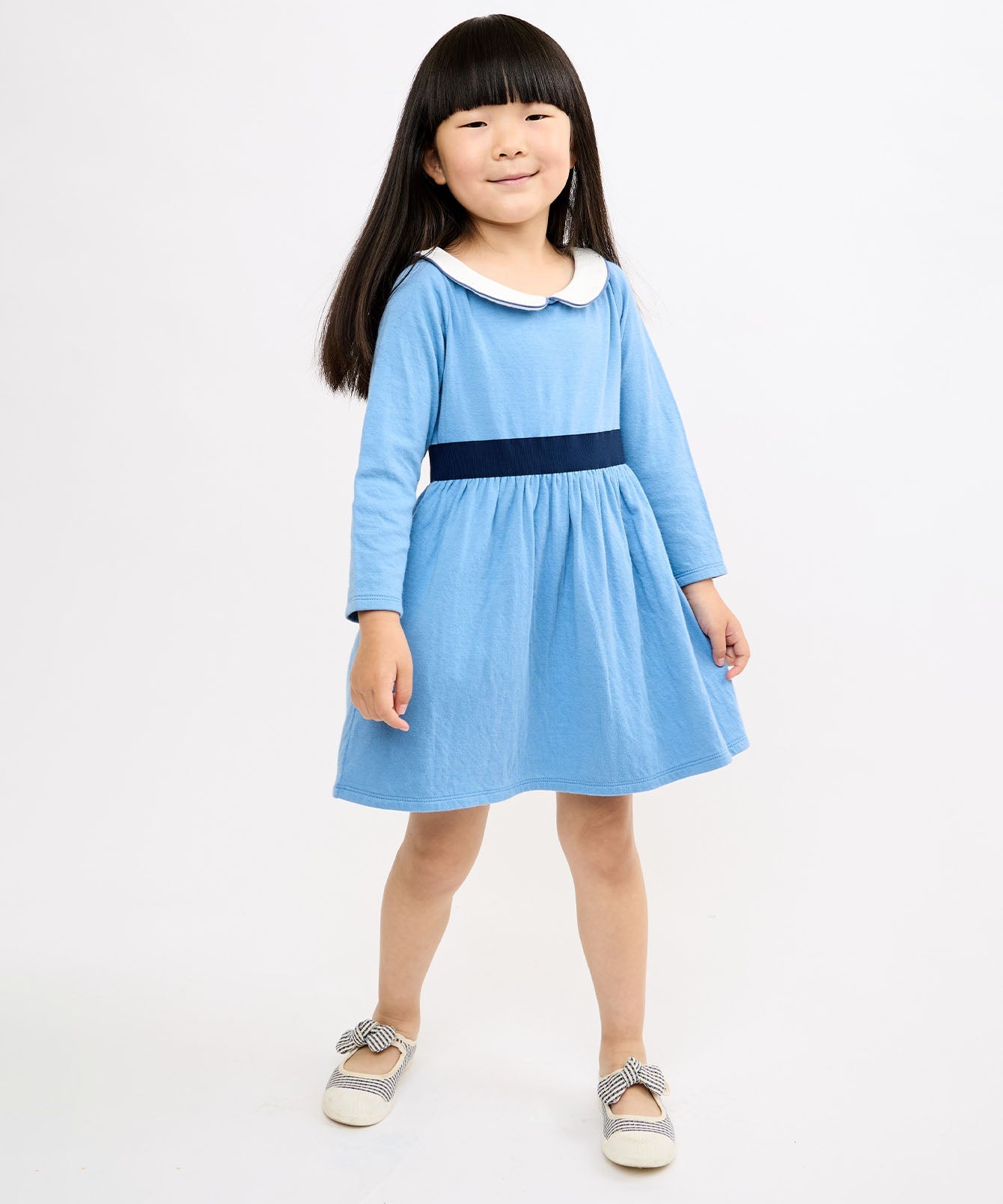 Marie Clare Dress in Blue