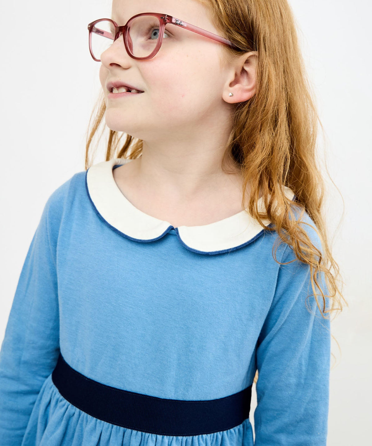 Marie Clare Dress in Blue