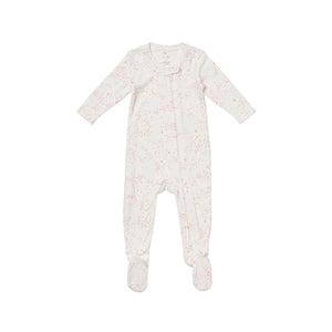 Marley Zip Pajama in Rose Star