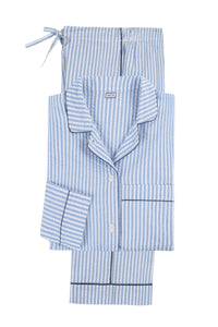 Matteo Pajama Set in Azure