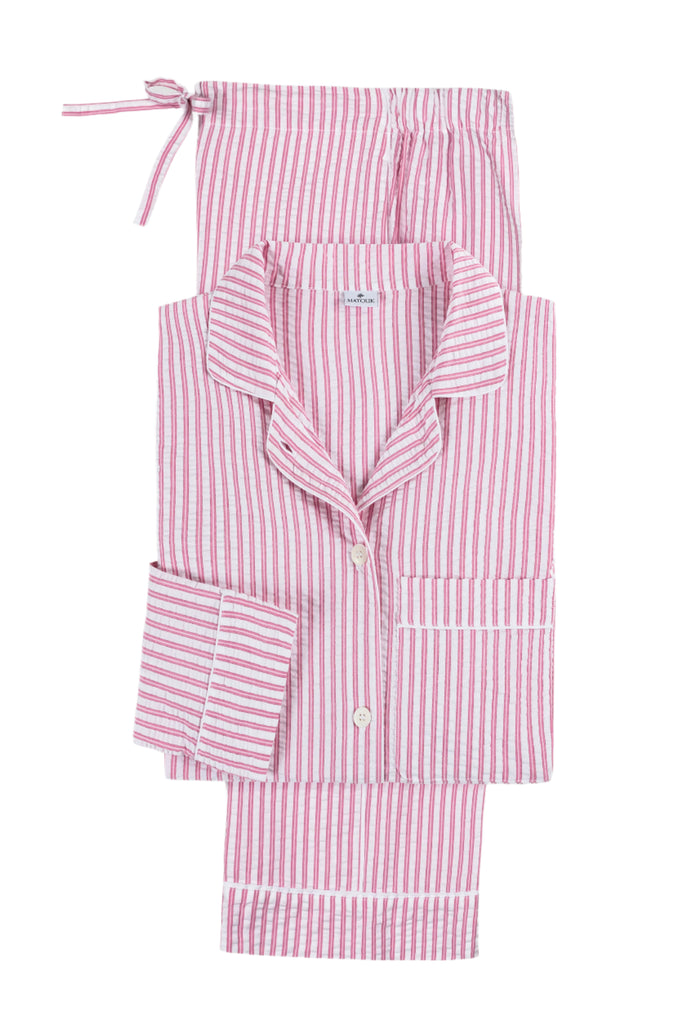 Matteo Pajama Set in Peony