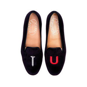 Men’s College Slipper in Black