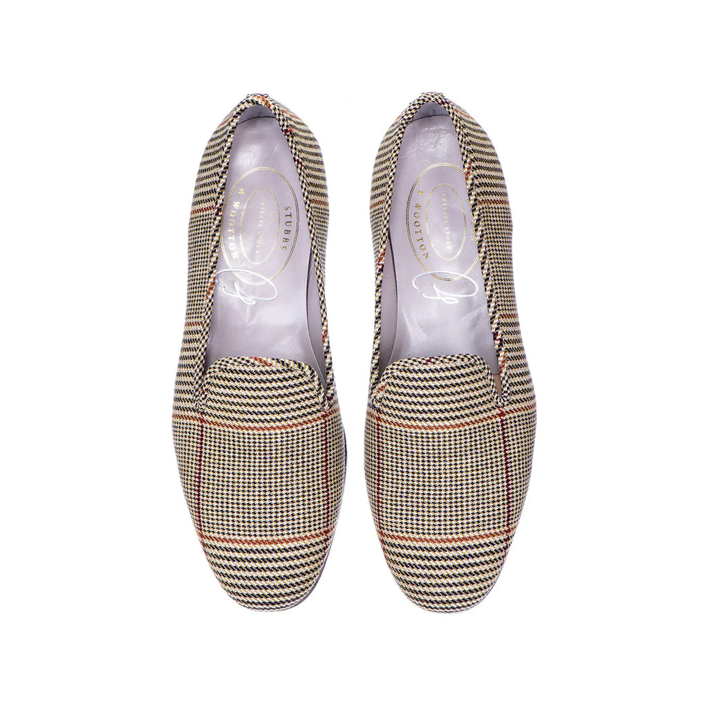 Men's Russell Tweed Slipper in Plaid