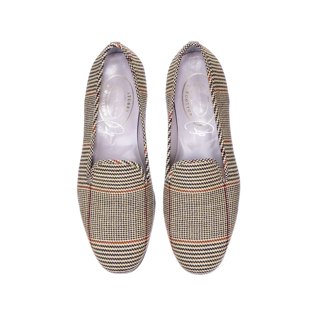 Men's Russell Tweed Slipper in Plaid