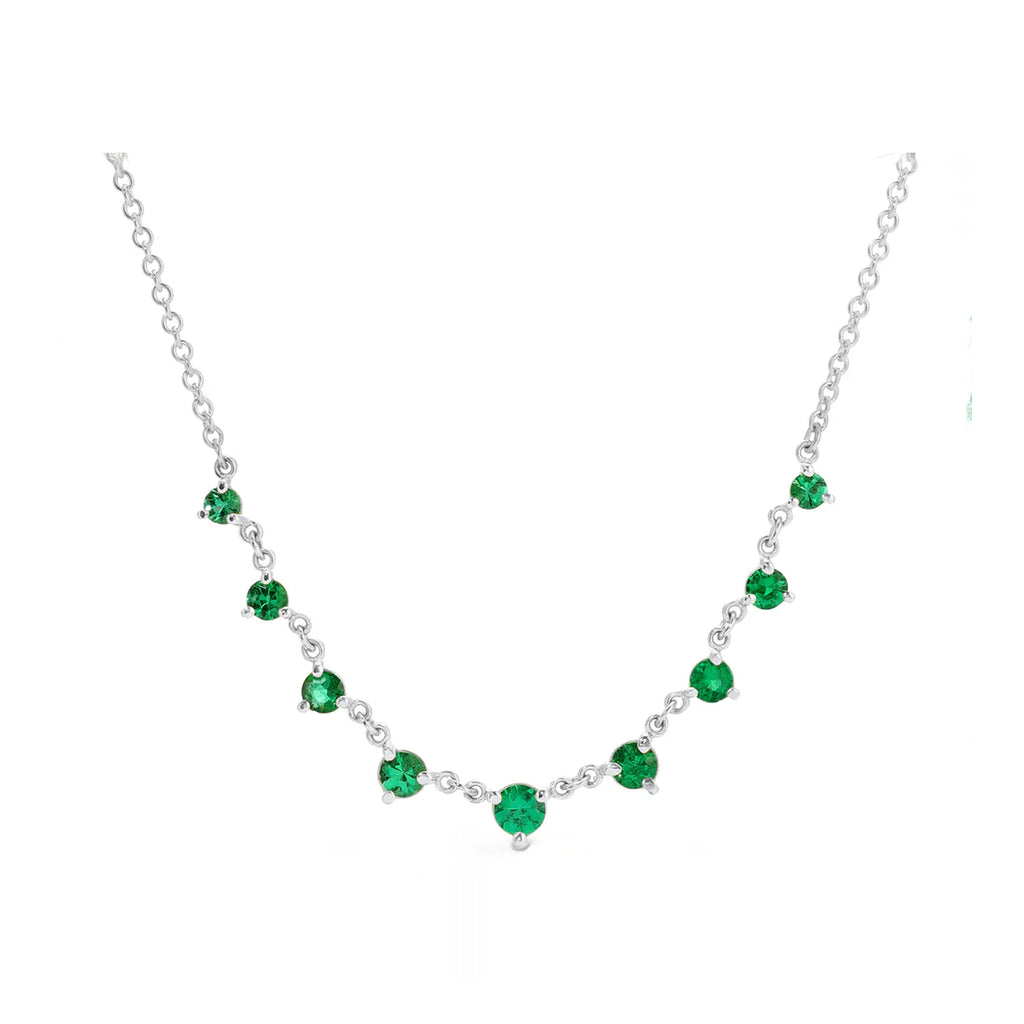 Mini Emerald Starstruck Necklace