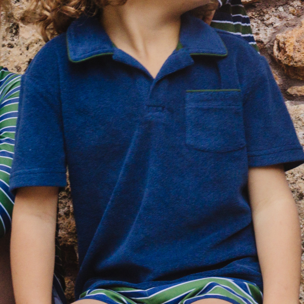 クリスマス特集2024 French Navy Unisex Terry The Over | Trim Evergreen With Polo トップス