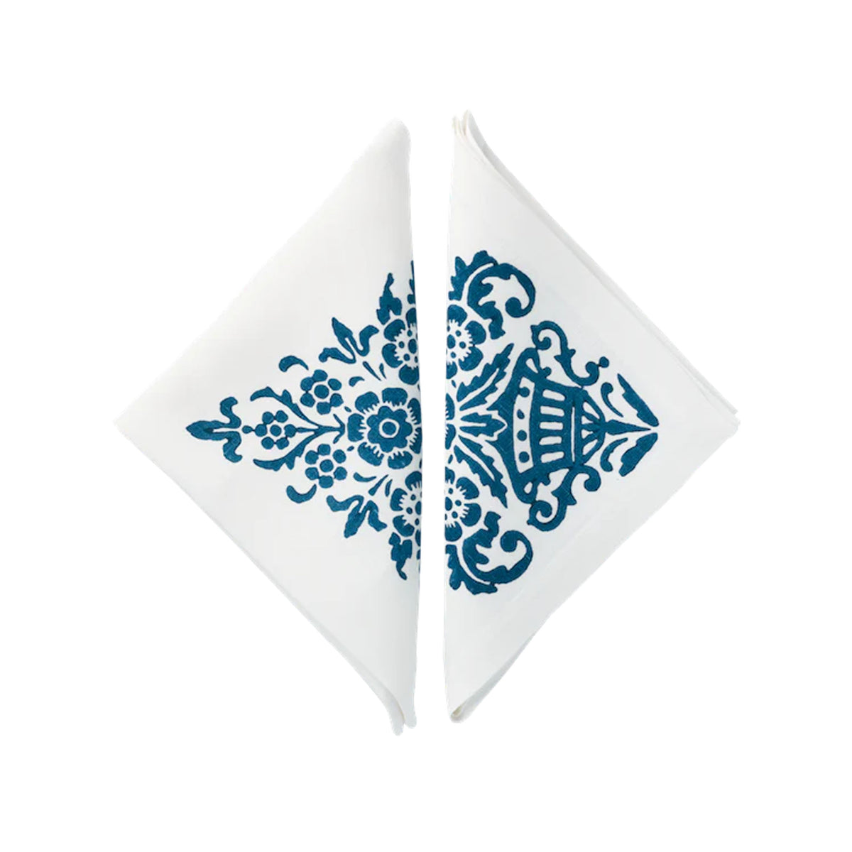 Mirandola Napkins in Blue, Set of Four