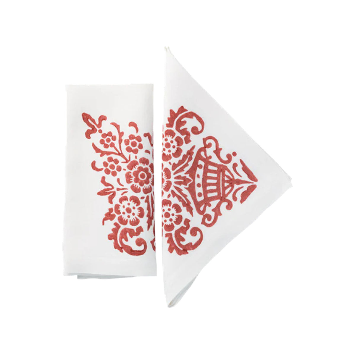 Mirandola Napkins in Red, Set of Four