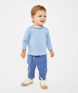 Edward Baby T-Shirt in Dustry Blue