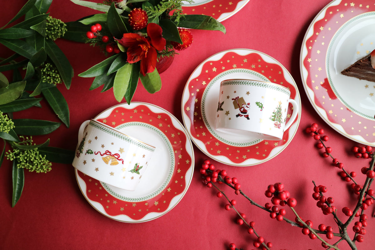 Prouna My Noel Lifestyle Photo Cups and Saucers Focus