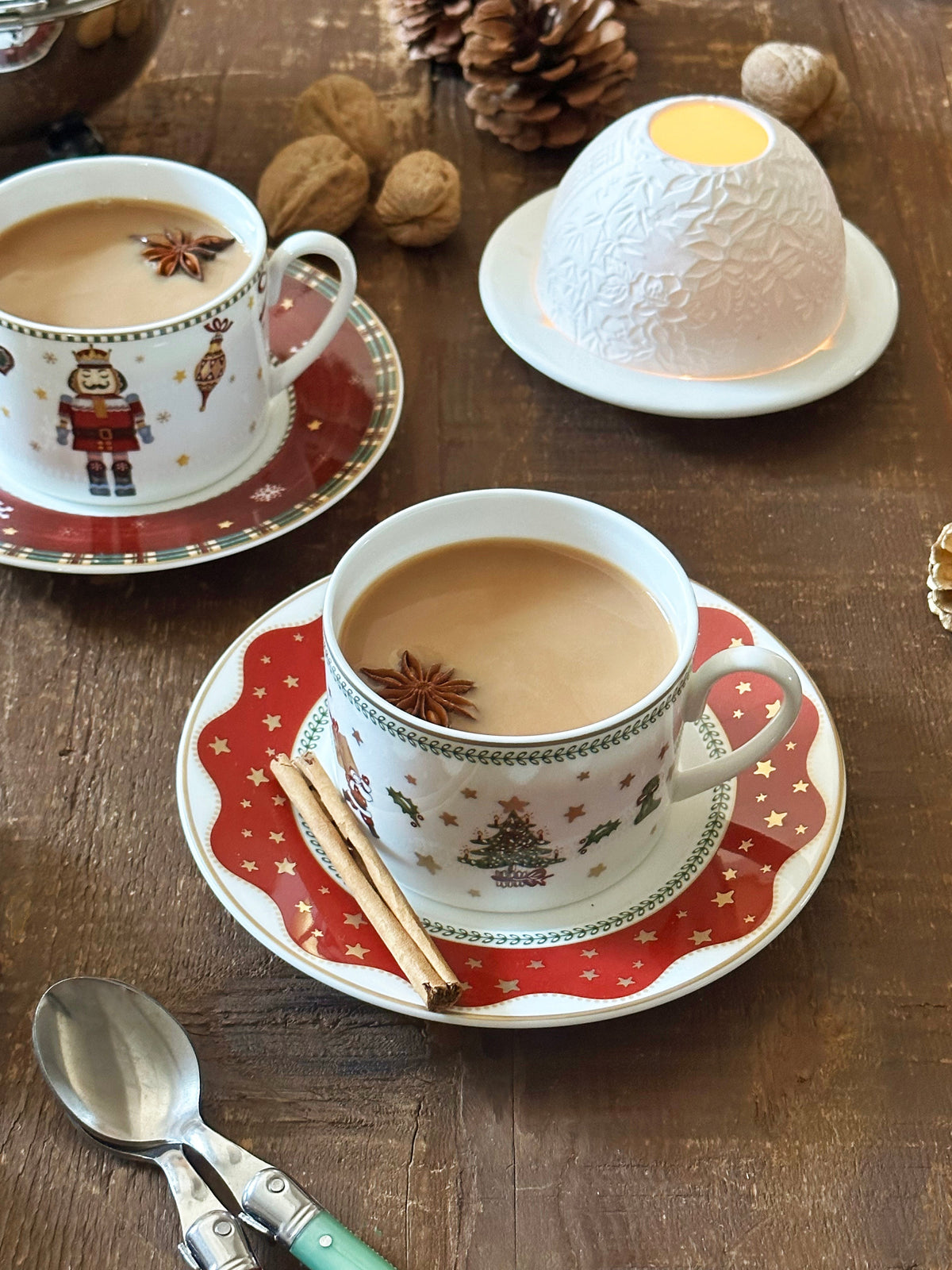 Prouna My Noel & Nutcracker Tea Cups & Saucers Lifestyle Photo