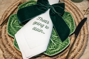 Mixed Messages Dinner Napkins, Set of 12