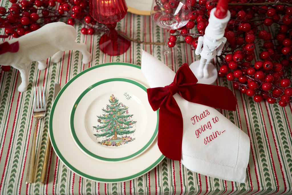 Mixed Messages Dinner Napkins, Set of 12