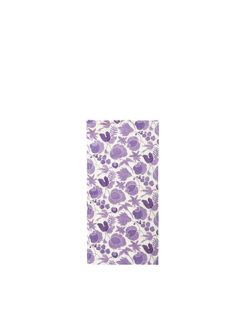 Large Napkins in Wildbird Purple, Set of 2