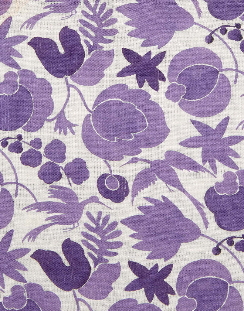 Large Napkins in Wildbird Purple, Set of 2