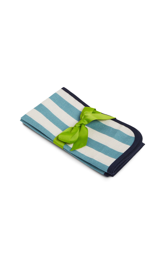 Large Napkins in Riviera Celeste Sky Blue, Set of 2
