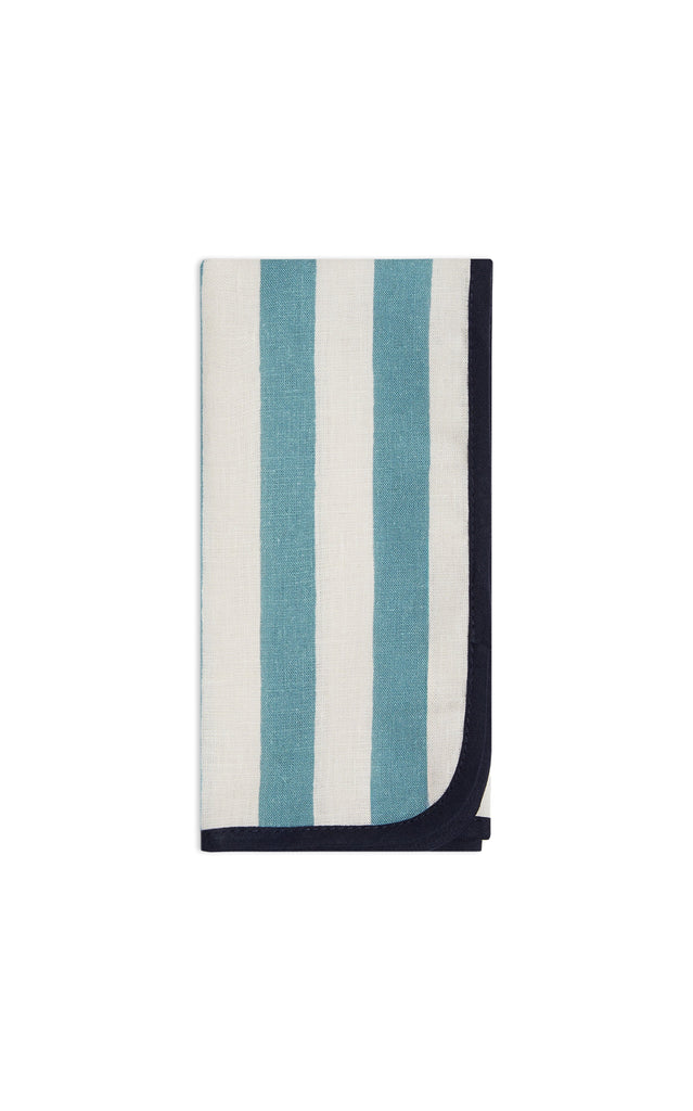 Large Napkins in Riviera Celeste Sky Blue, Set of 2