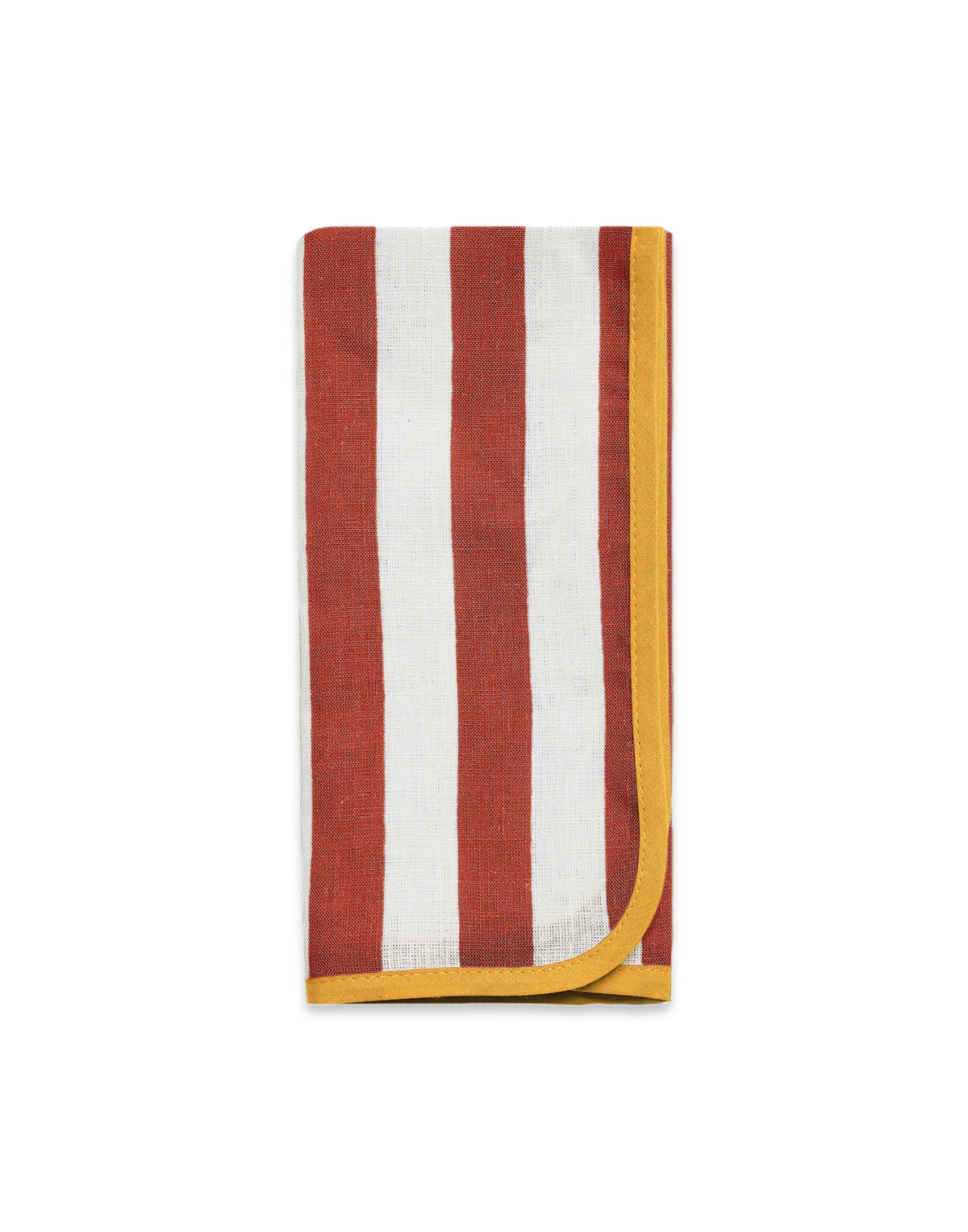 Large Napkins in Riviera Mattone, Set of 2
